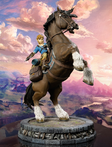 Link (on Horseback Standard Edition), Zelda No Densetsu: Breath Of The Wild, First 4 Figures, Pre-Painted